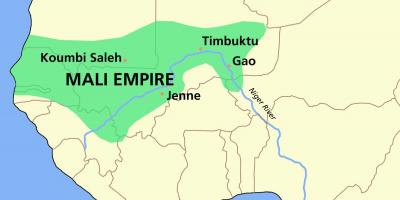 Mapa drevni Maliju
